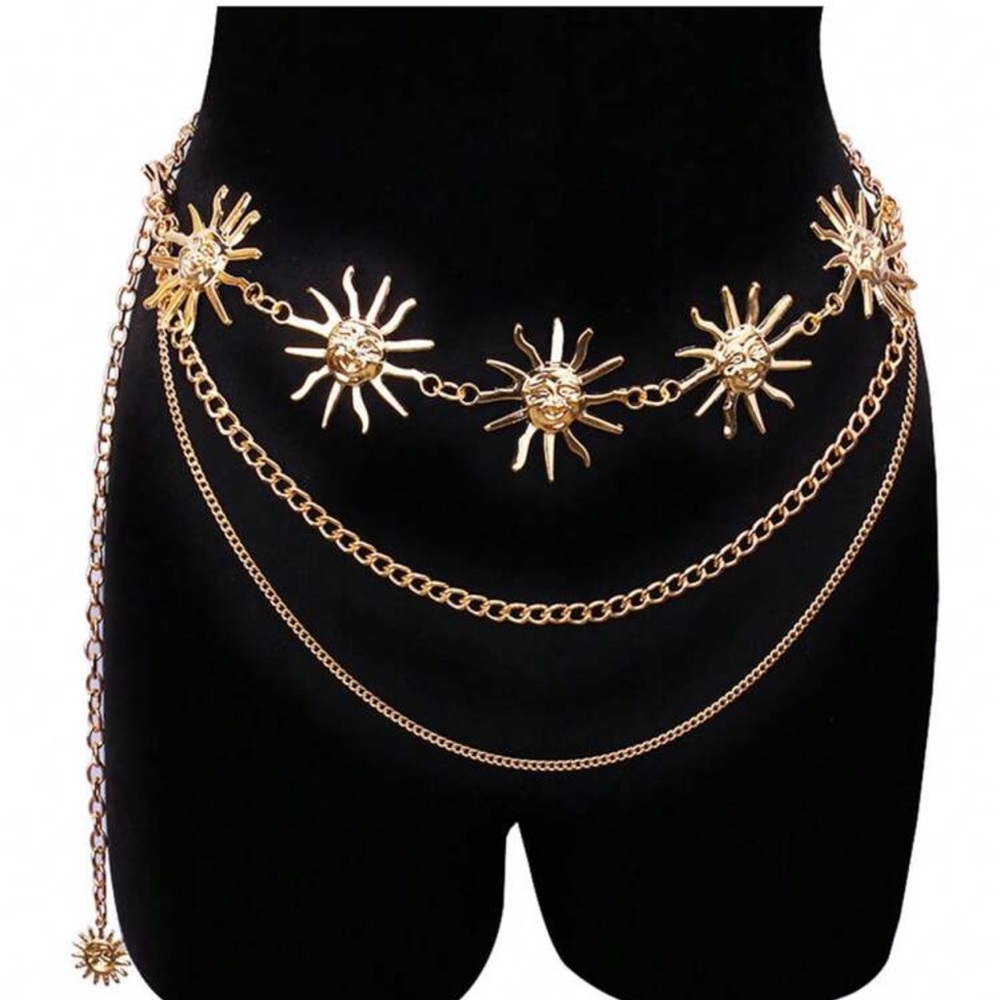 sunflower chain belt A393